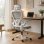 Silla de oficina Welltin 921-796V00GY ergonómica malla gris soporte lumbar