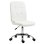 Silla de Oficina Giratoria Welltin Blanca Sin Brazos Piel Sintética