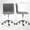 Silla de Escritorio Giratoria Welltin T1008 Gris Oscuro Altura Ajustable