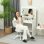 Cadeira de escritorio Welltin T1008 Branco Altura ajustavel 42-52 cm