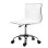 Cadeira de Escritorio sem Bracos Welltin T1008 Branco Ajustavel 360deg