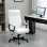 Chaise de bureau Welltin 921-605V01CW réglable inclinable 120kg