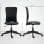 Assento de Escritório Preto Welltin Modelo 921-808V00BK