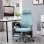 Chaise de bureau ergonomique ajustable Welltin 921-225BU Bleu