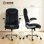 Silla de escritorio Welltin 921-955V00BK respaldo alto reposabrazos abatibles