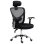 Silla de oficina Welltin T1008 ergonómica negra malla transpirable 120 kg