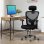 Silla de oficina Welltin T1008 ergonómica negra malla transpirable 120 kg