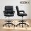 Silla de Dibujo Ergonómica Giratoria Welltin Altura y Reposapiés Ajustable 120 kg