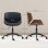 Silla de escritorio ergonómica Welltin T1008 madera curvada PU altura ajustable