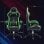 Sedia Gaming Welltin 921-618V06BK Cuoio Sintetico Poggiapiedi