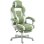Silla Gamer Reclinable 150° Welltin con Reposapiés y Soporte Lumbar Verde