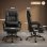 Silla Oficina Welltin Reclinable 130° Masaje 6 Puntos Repoapiés Negro