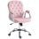 Sedia Welltin T1008-01-03245 Velluto Rosa Regolabile 360
