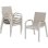 Cadeira de exterior VIANEA Aluminium branco Textilene duplo