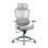 Chaise Alpha Gamer Luna Grey Malha Respirante