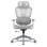 Chaise Alpha Gamer Luna Grey Malha Respirante