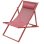 Tumbona reclinable Sabaideco Paros Terracota Textilene Exterior Plegable