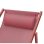 Tumbona reclinable Sabaideco Paros Terracota Textilene Exterior Plegable