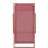 Tumbona reclinable Sabaideco Paros Terracota Textilene Exterior Plegable