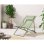 Tumbona plegable Sabaideco Paroskaki textilene kaki verde respaldo ajustable