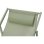 Tumbona plegable Sabaideco Paroskaki textilene kaki verde respaldo ajustable