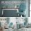 Silla Giratoria Infantil ML Design Doble Respaldo Petróleo Regulable