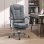Silla de Oficina Welltin con Masaje y Calefacción Gris 120 kg