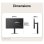Écran PC LG 27G550B-B 27" Full HD 165Hz IPS Ajustable en hauteur 1ms HDR10