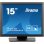 Monitor iiyama T1531SR-B1S 15" XGA LCD VA Touch Lautsprecher VESA 18ms