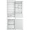 Frigorífico Combi Whirlpool WHC18D051A1 Defrost 177cm 268L E Blanco