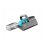 Aspirapolvere senza Sacco Black & Decker 400W Ciclone Filtro HEPA 400 ml Grigio