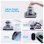 Aspirateur sans Fil JIGOO S100 150W 10 kPa 20 min UV-C 55°C Double Réservoir