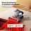 Aspirador Inteligente de Colchões JIGOO J300 Pro 550W Duplo Depósito Cinzento