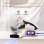 Aspirador de Tapicerías JIGOO S100 350W 12 KPa Blanco Doble Depósito