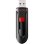 Unidad flash USB SanDisk Cruzer Glide 64GB USB 3.0 retráctil negra y roja