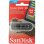 Unidad flash USB SanDisk Cruzer Glide 64GB USB 3.0 retráctil negra y roja
