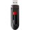 Unidad flash USB SanDisk Cruzer Glide 64GB USB 3.0 retráctil negra y roja