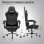 Sedia Gaming GTPLAYER Poggiapiedi Massaggio USB Regolabile