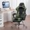 Sedia GTPLAYER Gaming Reposapiedi Massaggio Lombare Tessuto Verde