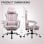Sedia Gaming GTPLAYER Ergonomica con Poggiapiedi Massaggio Lombare