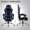 Sedia Gaming GTPLAYER Poggiapiedi Massaggio Lombare