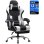 Sedia Gaming GTPLAYER con Poggiapiedi e Massaggio Lombare Regolabile