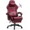 Silla Gaming GTPLAYER Ergonómica con Altavoces y Reposapiés Rojo Vino