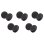 Funda protectora Yealink para auriculares BH70/WH64 (5 pares) Negro