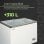 Congelador horizontal Aspes ACHH3501DDCG 312 litros eficiencia C