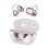 Auriculares Cubot Neo 1a inalámbricos Bluetooth 6.0 ultraligeros deportivos blancos