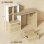 Scrivania Aosom con libreria e cassetto con serratura bianco 126x50x109 cm