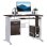 Scrivania per PC Aosom con cassetto e supporto CPU color Noce