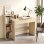 Scrivania PC Moderna Aosom 3 Ripiani Legno 100x40x90 cm