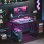 Scrivania Gaming Aosom con LED RGB e supporto monitor 100x60x88,5 cm